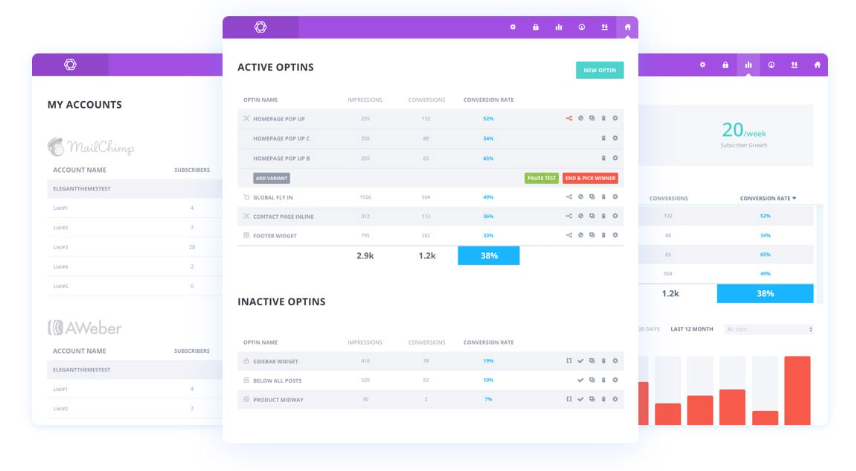 Elegant themes dashboard