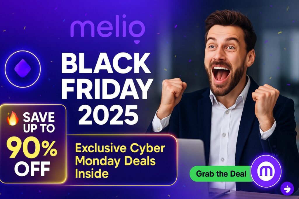 Melio black friday Banner Sale