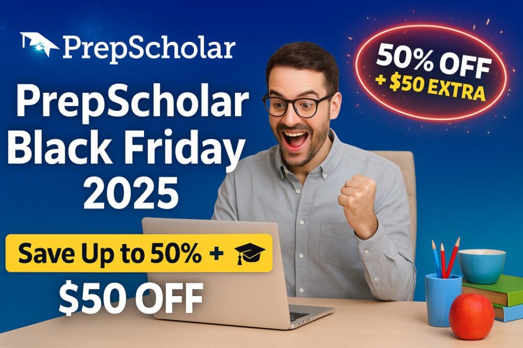 PrepScholar Black Friday Sale Banner