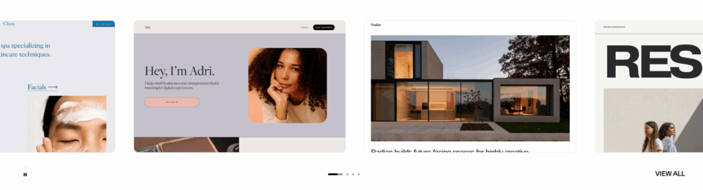 Squarespace Portfolio