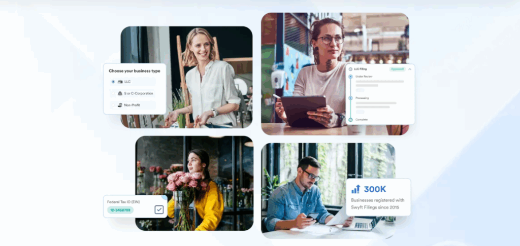 Swyft Filings work types